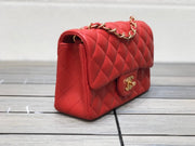 red 20cm handbag