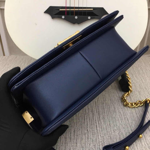 fashion navy boy handbag