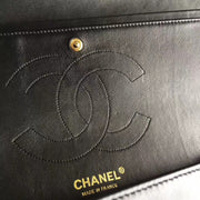 Chanel black patent 30cm