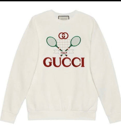 G U C C | - jumper white /black (M E N S & W O M E N S)