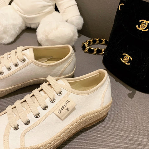 Chanel espadrilles sneakers