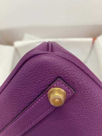 H e r m e s purple birkin 25cm