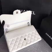 Chanel caviar white 30cm