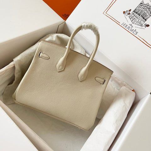 H e r m e s cream birkin 25cm