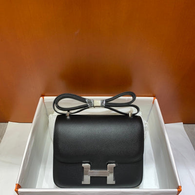 Hermès silver con