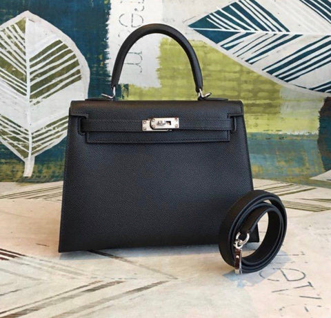 Hermès Kelly black 25 cm