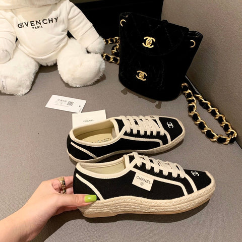 Chanel espadrilles sneakers