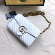 GG wallet bag b/w