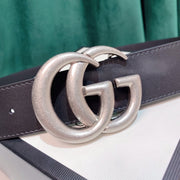 GG belt silver 4cm