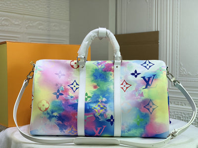 L v rainbow new duffle 40cm