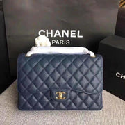 Chanel caviar navy 30cm