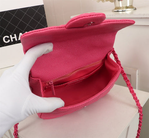 C style pink handbag