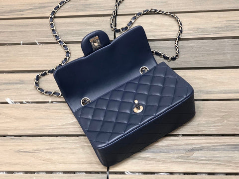 handbag navy 20cm