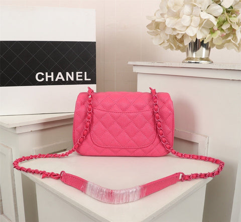 C style pink handbag