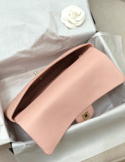 C pink clutch handbag