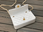 White handbag 20cm