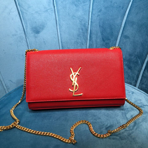 Y s l monogram red 24.0  14.5  5.5 CM1