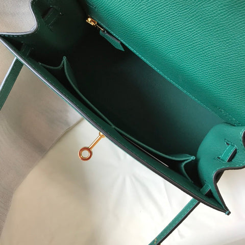 Hermès green 25cm