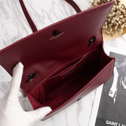 Ysl burgundy 24cm