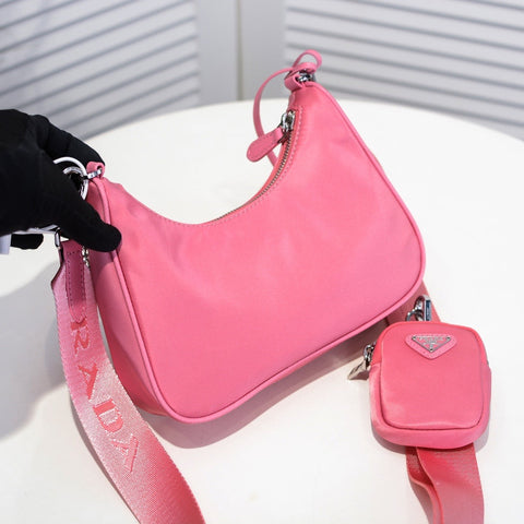 Prada pink hobo