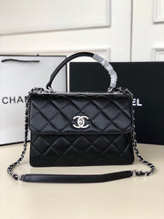 BLACK FASHION HANDBAG