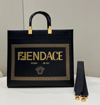 Fendi / Versace tote