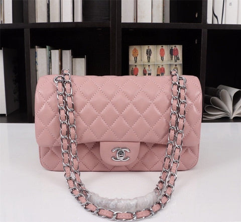 C pink handbag