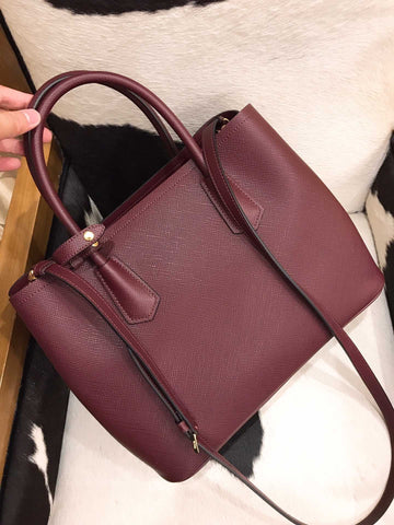 Prada burgundy