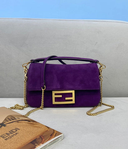 F e n d I 18*4*11cm purple