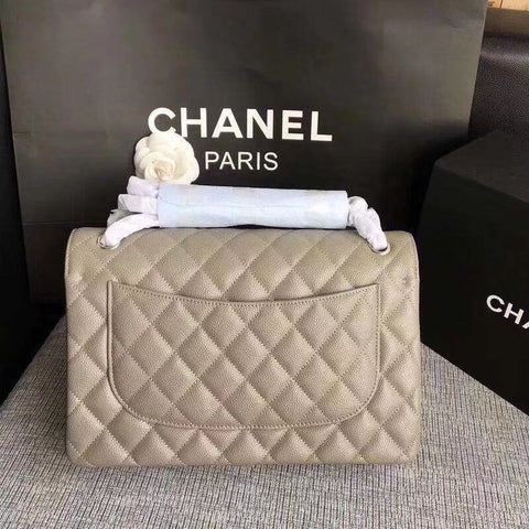 Chanel beige caviar 30cm