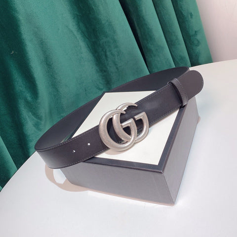 GG belt silver 4cm