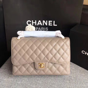 Chanel beige caviar 30cm