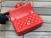 red 20cm handbag