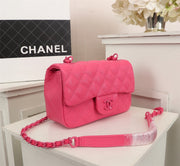 C style pink handbag