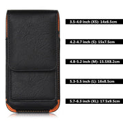 Universal Leather Phone Pouch Holster