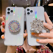 Diamond stand phone case