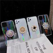 Diamond stand phone case